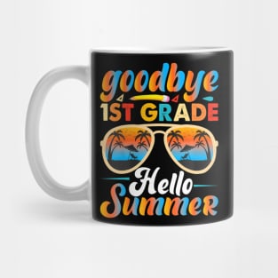 1st Grade Hello Summer Last Day Of School Boys Kids Mug